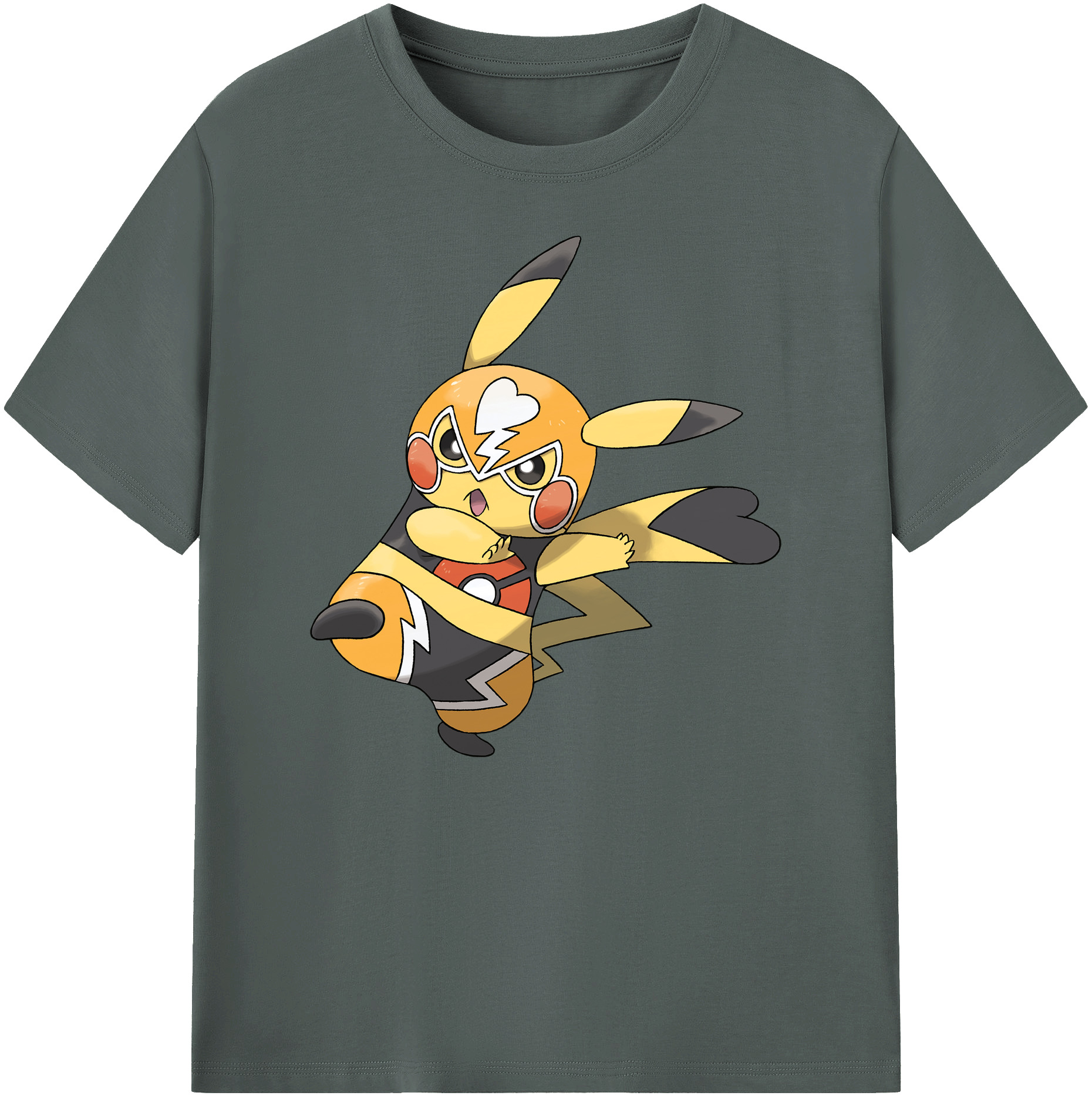 （画像用） ポケットモンスター Pokémon 綿100％ メンズ半袖Tシャツ｜肌触りやわらか＆通気性